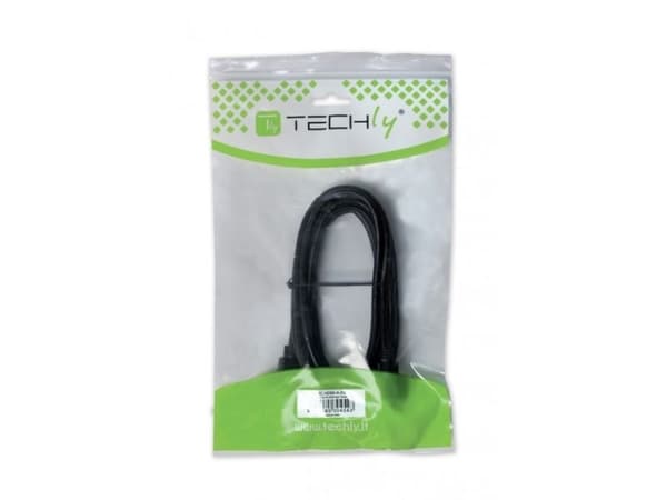 Techly 15m DVI-D, 15 m, DVI-D, DVI-D, Hankjønn, Hankjønn, Sort