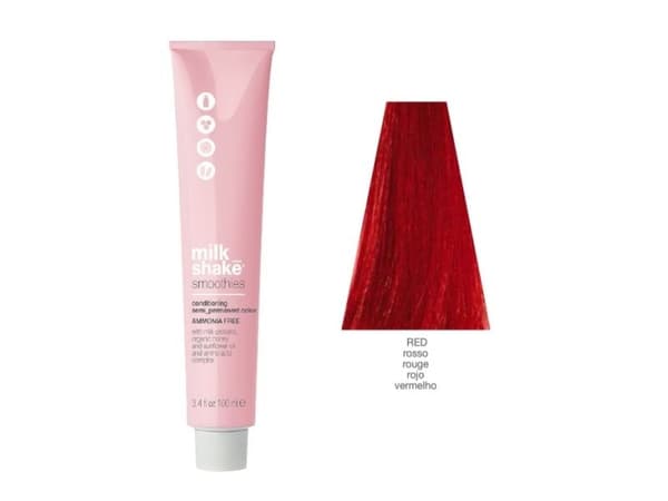 Milk Shake Smoothies Semi-Permanent Colour Red 100 ml