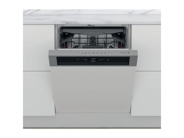 WHIRLPOOL WBC3C34PFX - Diskmaskin - Rostfritt stål