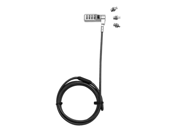 DICOTA - Låskabel för notebook - combination lock, universal - 2 m