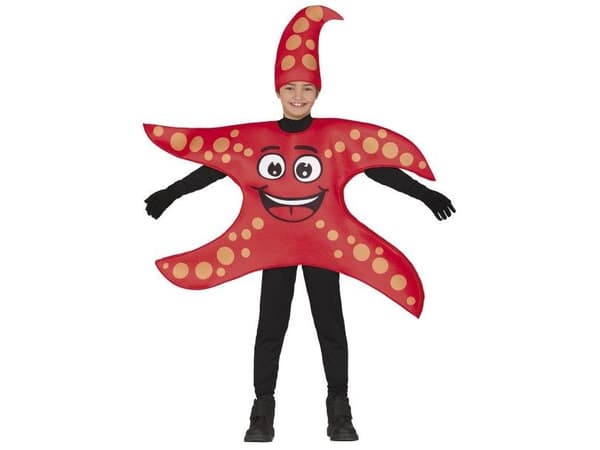 Rød søstjerne kostume