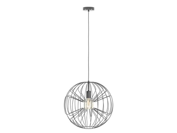 EGLO OKINZURI pendel E27 Ø450 sort/krom