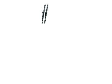 Vogel's Professional PFS 3308 - Komponenter til montering (2 grensesnittbøyler) - for fladt panel - sort