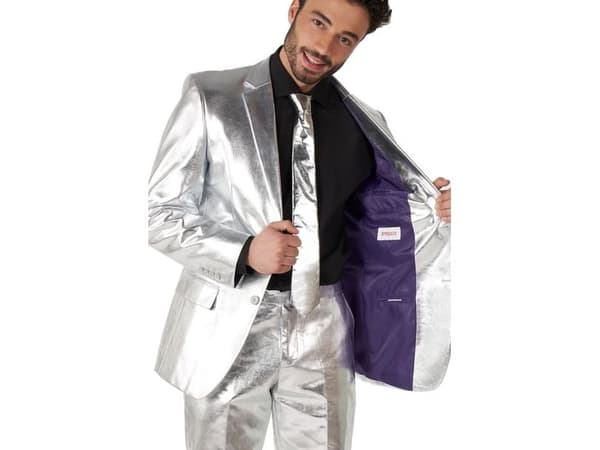 Sølv jakkesæt OppoSuits