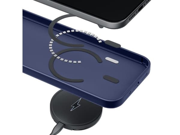 3mk Smoke MagCase for iPhone 17 Pro - Blue-Translucent
