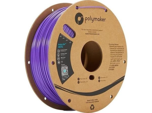 Polymaker PolyLite PETG - 1kg - 1.75mm - violetti - violetti