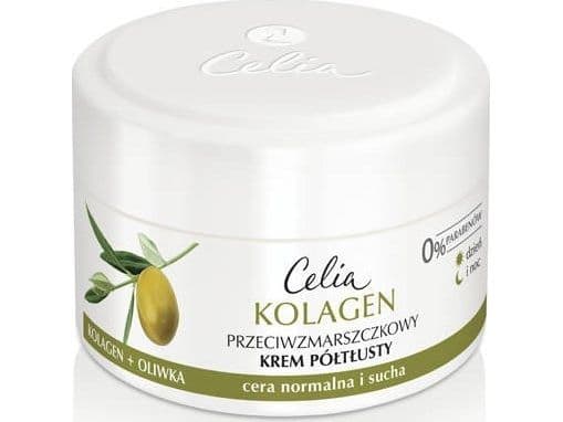 CELIA KOLAGEN Olive semi-moisturizing cream 50ml&amp