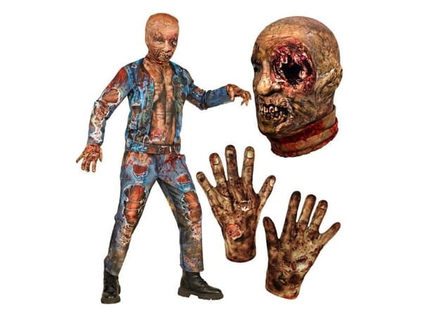Zombie kostume til børn