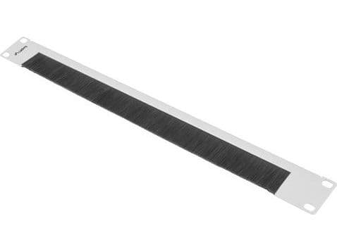 Lanberg - Stativburen panel - grå, RAL 7035 - 1U - 19"
