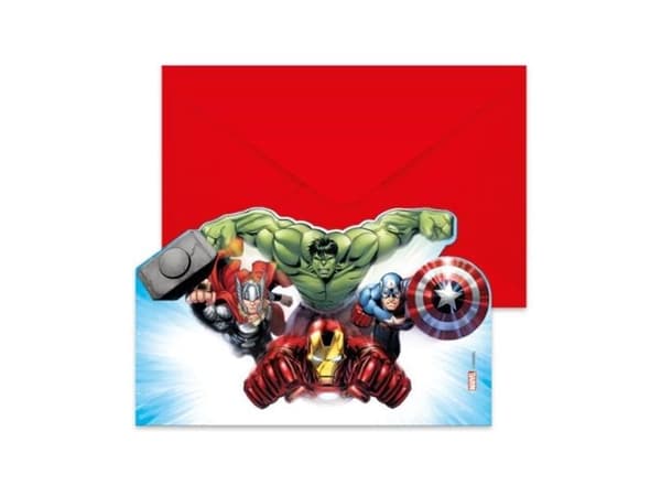Avengers Infinity Stones invitasjoner