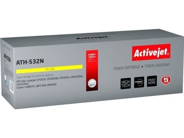 Activejet ATH-532N, 3200 sider, 0 sider, Gult, 1 stykker