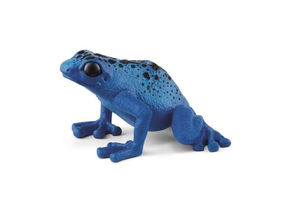 Schleich blå pilgiftfrosk