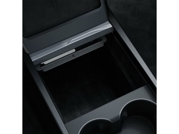 Spigen - Skuff for bilkonsoll - senter - svart