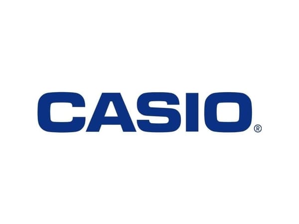 Casio - Skrivebordskalkulator - 12 sifre - batteri