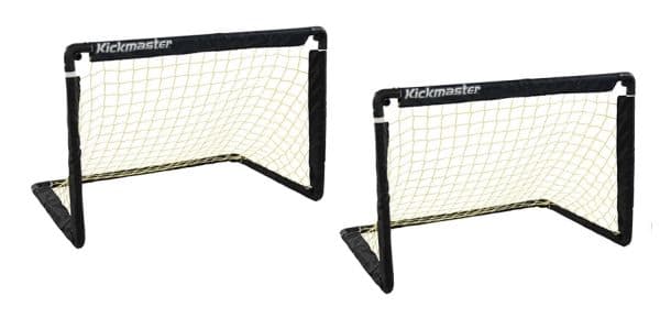 Kickmaster 1-manna vikbart fotbollmål-set