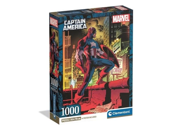 Pussel HQC Marvel Captain America, 1000 bitar