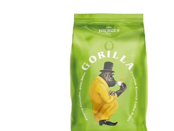 Gorilla Kaffeehaus kaffebønner mild- Green