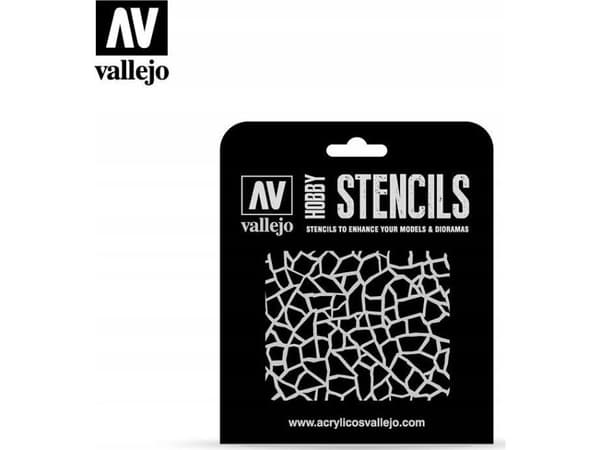 Vallejo Stencils - Giraffkamouflage WWII