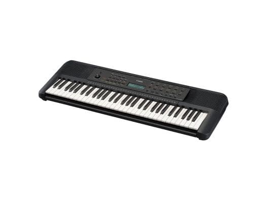 Yamaha PSR-E283, 61 taster, Knapper, Rotasjon, Hvit, Sort, 940 mm, 317 mm