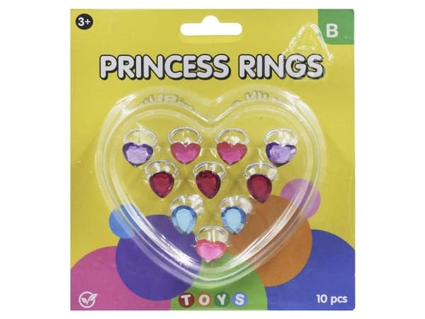 Princess-ringar, 10 st