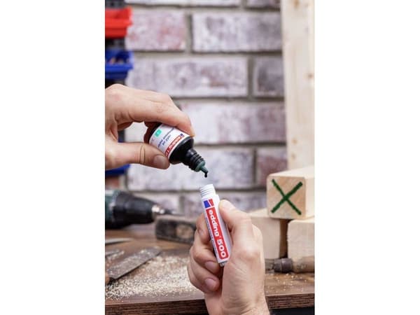 Edding T-25, Rød, Sort, Rød, Hvit, 30 ml, CE, 1 stykker