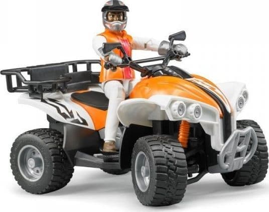 Bruder Quad med chauffør legetøj