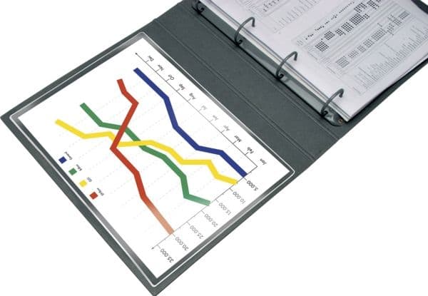 Plastficka A5 självhäftande 158x220mm 50 st/pack - (50 st)