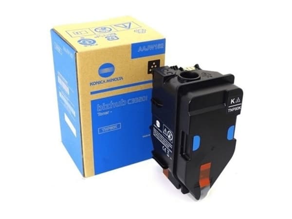 Konica Minolta TNP-80K, Sort, 1 stk