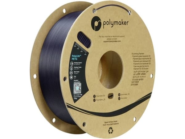 Polymaker PolyLite PETG 1 kg 1,75 mm – mørk lilla