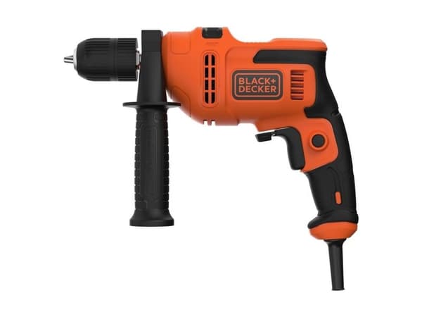 BLACK+DECKER BEH200 - Slagborr - 500 W - nyckellös chuck