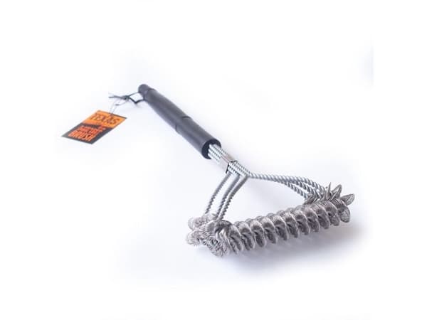 Sourcing tredelad spiral grillborste (43 cm)