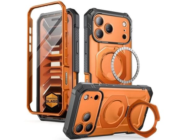 Supcase Grip Pro Mag MagSafe Case for iPhone 18 Pro / 17 Pro - Orange