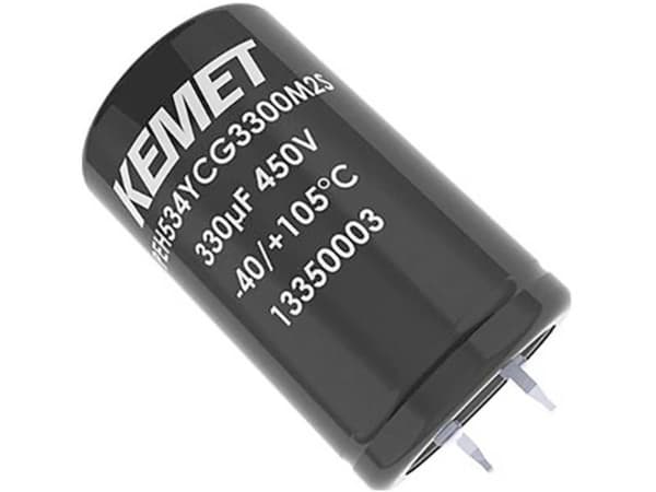 Kemet elektrolyttkondensator 1 stk. boks