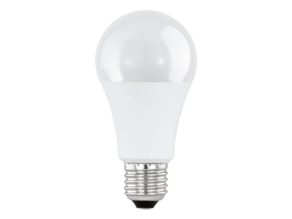EGLO E27 LED A60 opal standardpære varm hvit med integrert sensor (bevegelse + dags-/nattesensor)