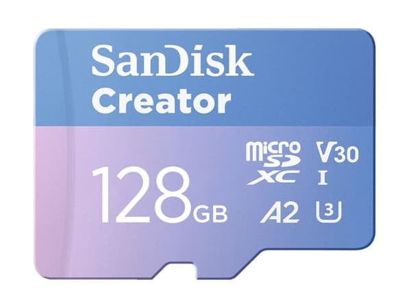 SanDisk Creator MicroSD 128GB