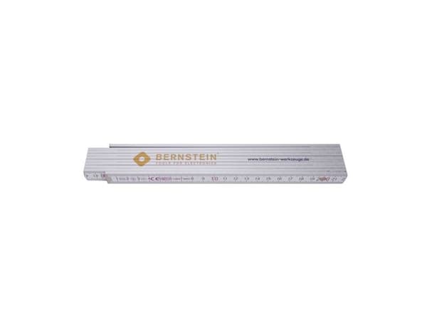 Bernstein 7-502, Tre, Metrisk, cm, mm, Grå, cm/mm, 2 m