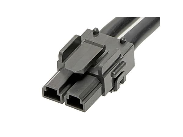 Molex stiftkabelhölje, 2 poler, stigning 10,00 mm 369240210 (bulk)