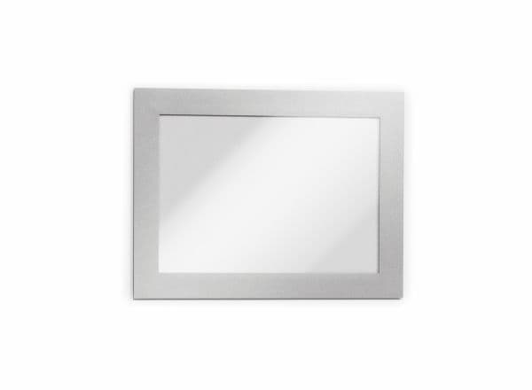 DURABLE DURAFRAME MAGNETIC - Dokumenttipidike - A6 - magnetisk - sølv (pakke med 5)