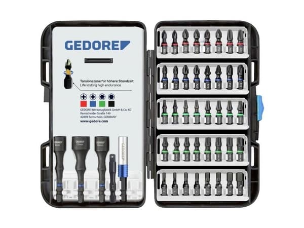 GEDORE Bit-Set 666-045, 45-teilig (3459519)