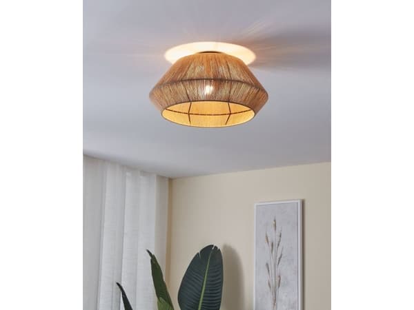 EGLO ALDERNEY LOFT E27 Ø375 NATUR