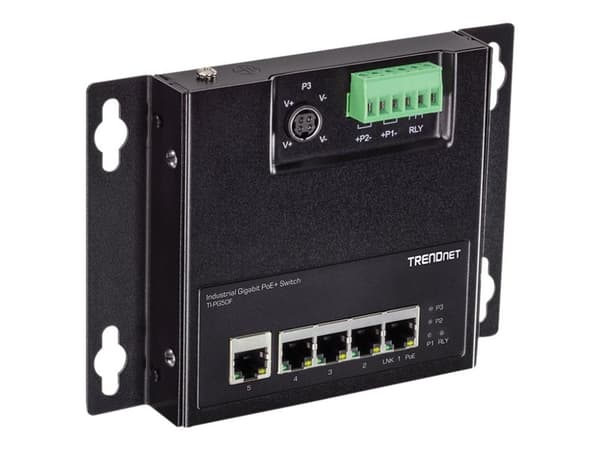 Trendnet TI-PG50F, Hallitsematon, Power over Ethernet -tuki