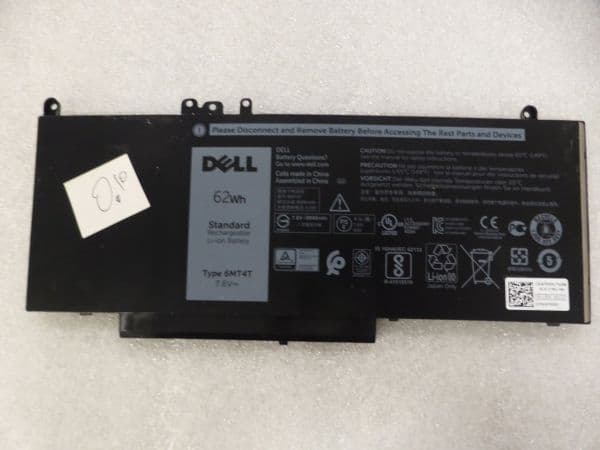 Dell-batteri 62Wh 4 celler