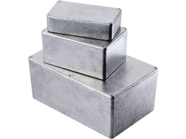 Hammond Electronics 1590HBK universalkabinett 52,5 x 38 x 31 aluminium støpt sort