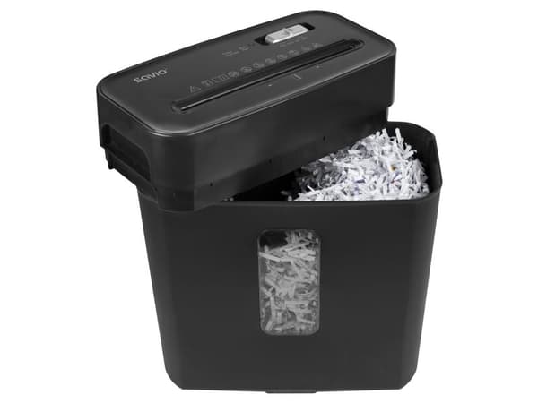 SAVIO ND-01 BLACK PAPER SHREDDER