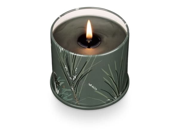 ILLUME Balsam & Cedar Vanity Tin duftlys, grønn