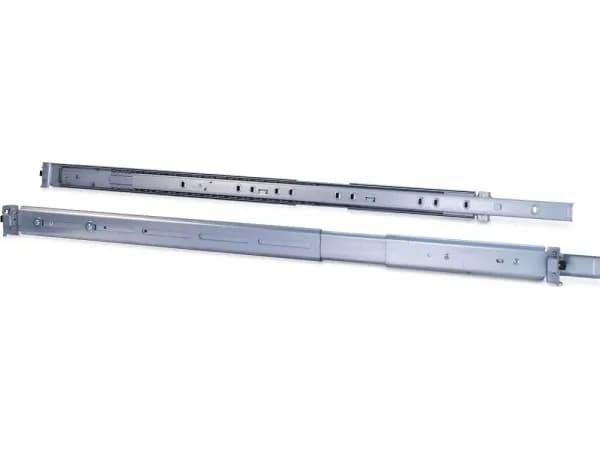 Inter-Tech - Teleskopskyvere for rack - grå - 1U - 19"