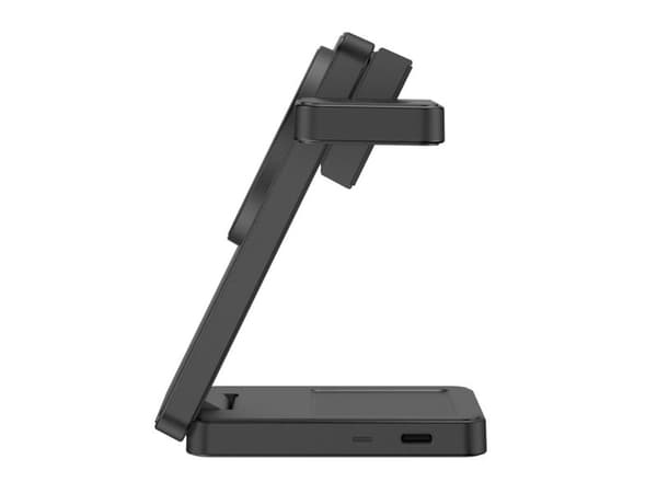 Tech-Protect A56 3in1 MagSafe Wireless Charger + USB-C / USB-C Cable 100cm - Black