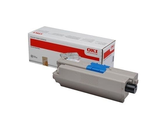 OKI - Svart - original - tonerpatron - for C332dn, 332dnw
