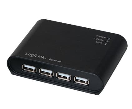 LogiLink AU0048A, Sort, 1,5 m, USB A, DB-9, Hankjønn, Hankjønn
