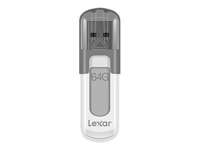 Lexar JumpDrive V100 - USB-flashstasjon - 64 GB - USB 3.0 - grå